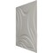 Ekena Millwork 19 5/8in. W x 19 5/8in. H Savannah EnduraWall Decorative 3D Wall Panel Covers 2.67 Sq. Ft. WP20X20SVEPE - alternate 3
